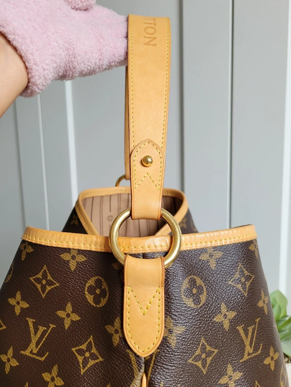 Louis Vuitton DELIGHTFUL MM Hobo Shoulder Bag Monogram